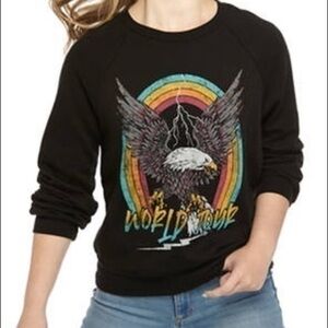 REBELLIOUS ONE world tour graphic sweatshirt